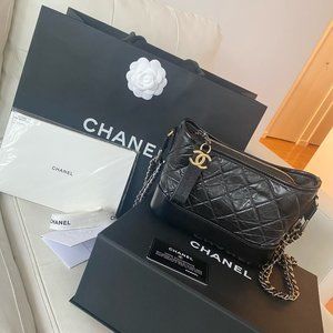 Chanel's Gabrielle Small Hobo Bag - Black